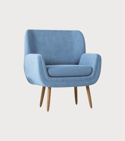 Leston Sofa with wood legs